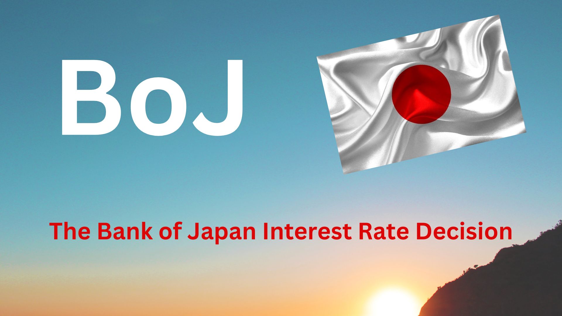 Eyes on Tomorrow's BoJ Interest Rate Decision